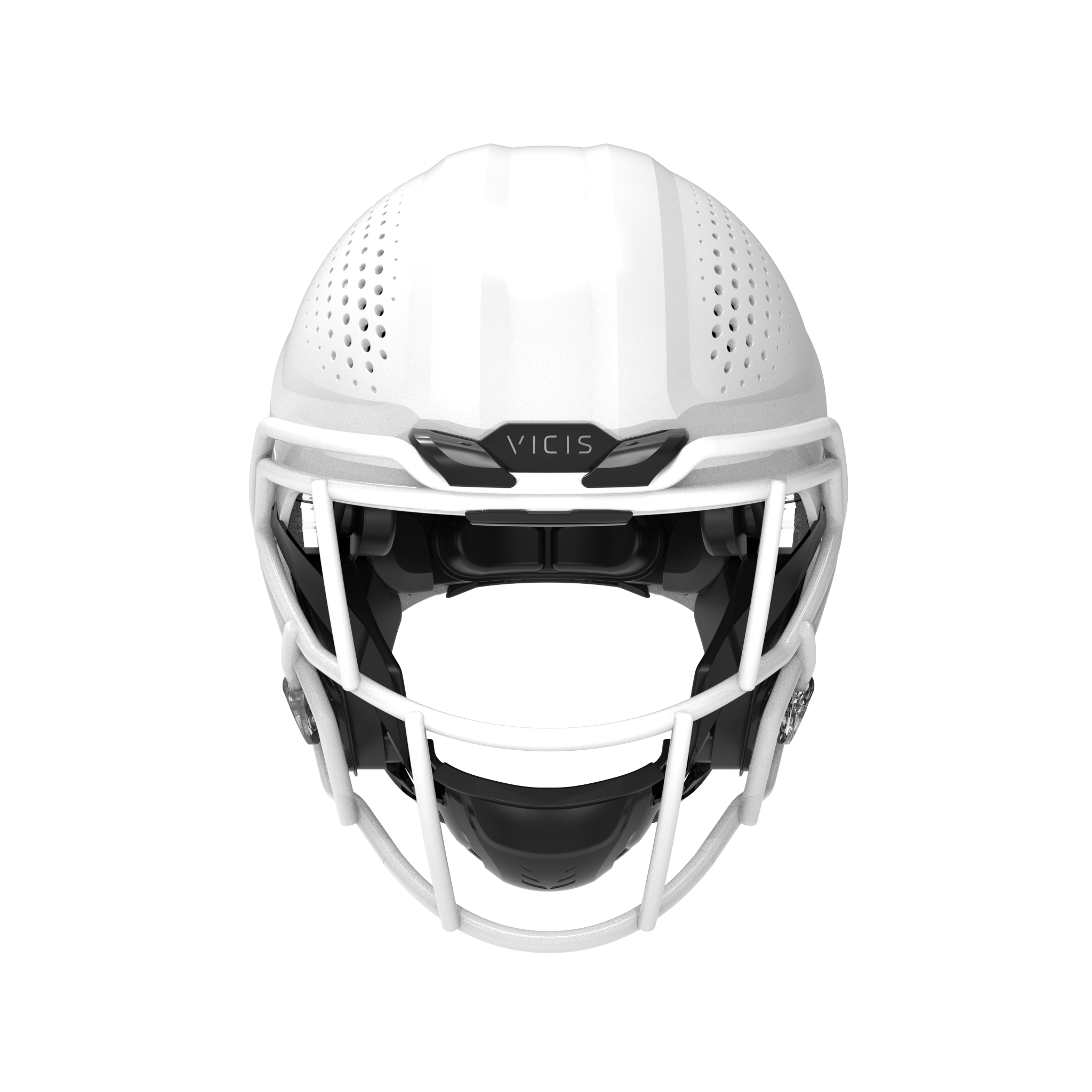 vicis-zero2-footballhelm-m-wei-glanz-so-212-stahl image 2