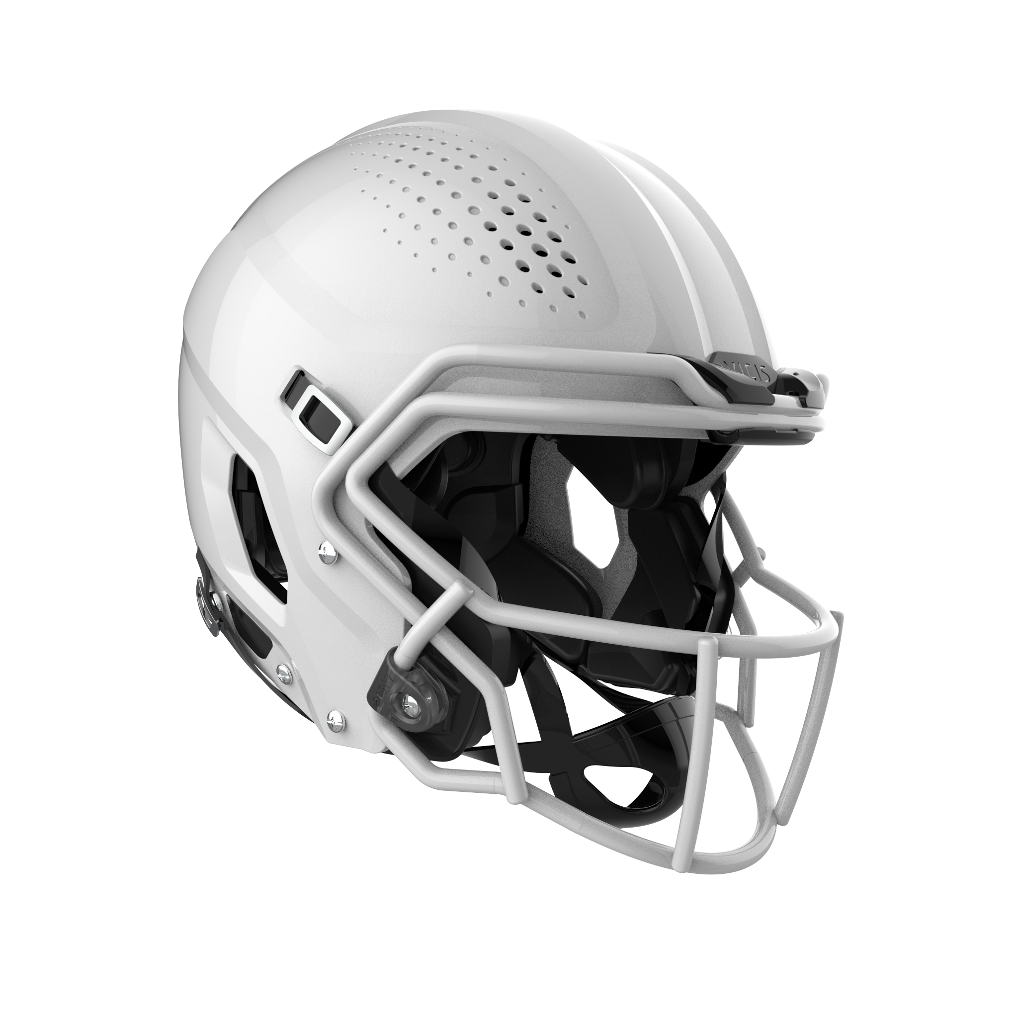 vicis-zero2-youth-footballhelm-small-wei-glanz image 5