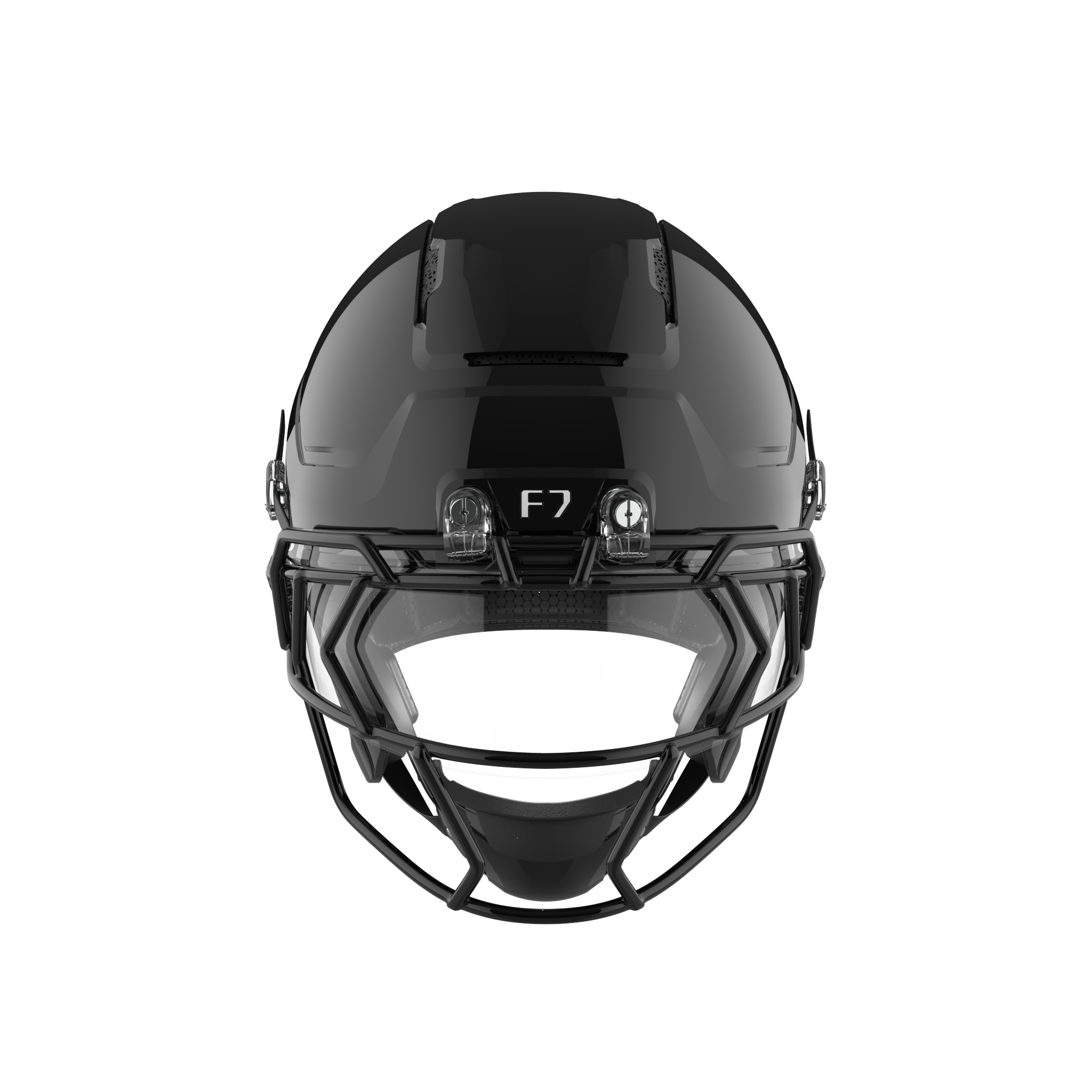 schutt-f7-pro-footballhelm-l-matt-schwarz-titan-gitter image 6