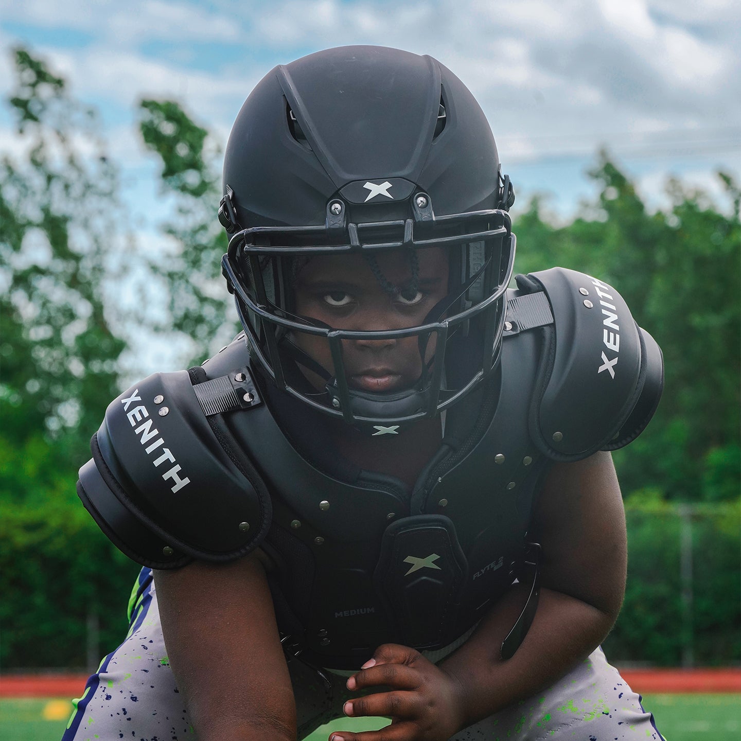 xenith-shadow-xr-youth-footballhelm-small-schwarz image 2