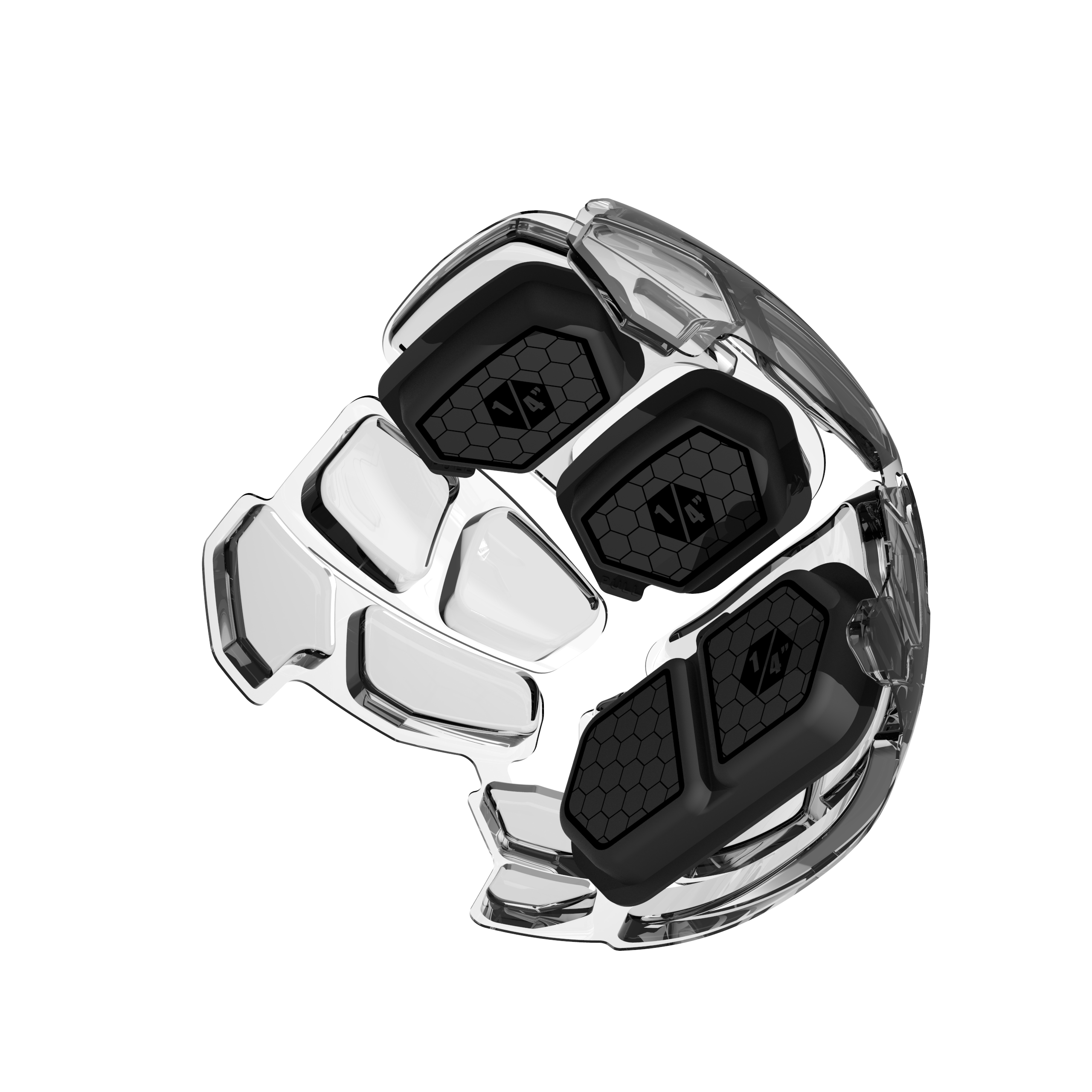 schutt-f7-2-0-fit-kit-anpassset-helmpolster image 2
