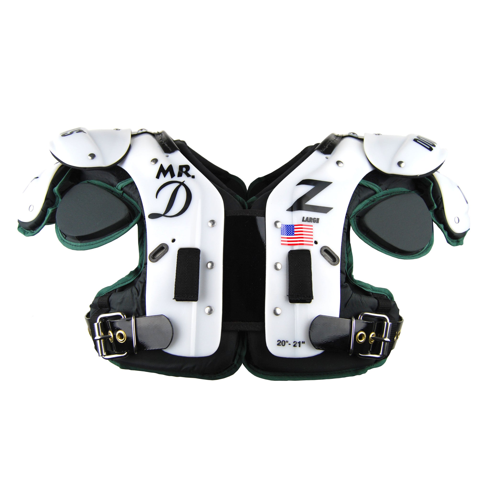 douglas-custom-pro-mr-dz-shoulder-pads-medium-line image 1