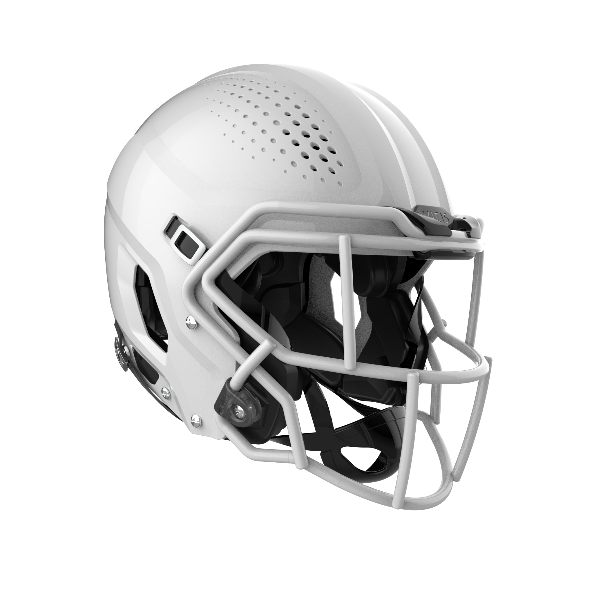 vicis-zero2-youth-footballhelm-small-wei-glanz image 1