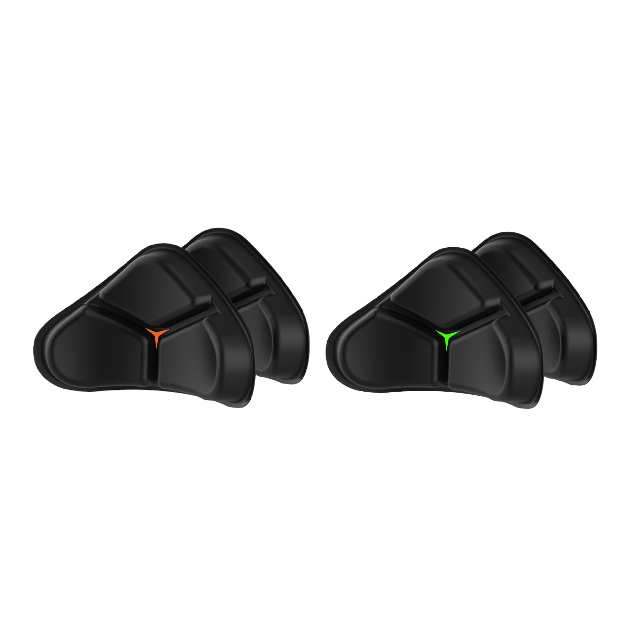 vicis-zero2-fit-kit-innenpolster-kit-1-orange-gr-n-dlta-pods image 1