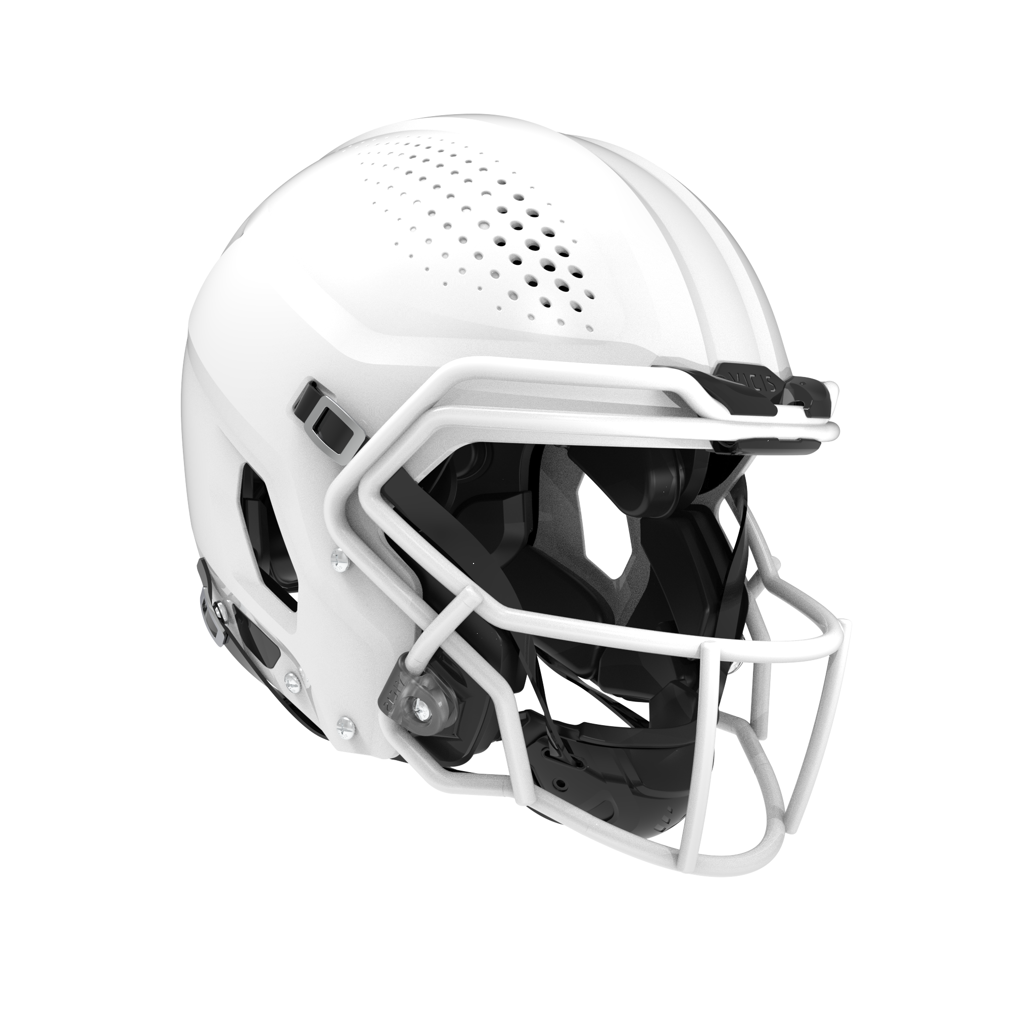 vicis-zero2-footballhelm-m-wei-glanz-so-212-stahl image 5
