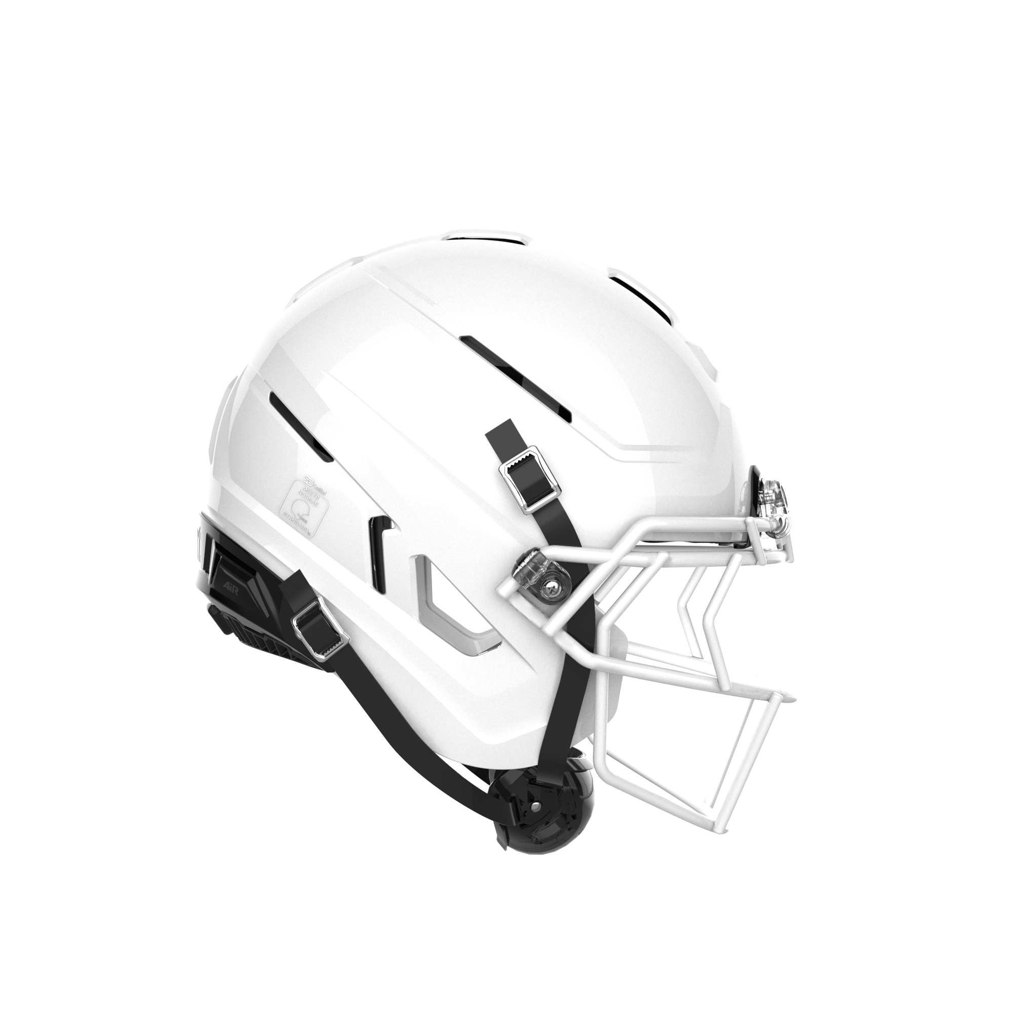 schutt-f7-air-footballhelm-l-schwarz-glanz-5-sterne image 3