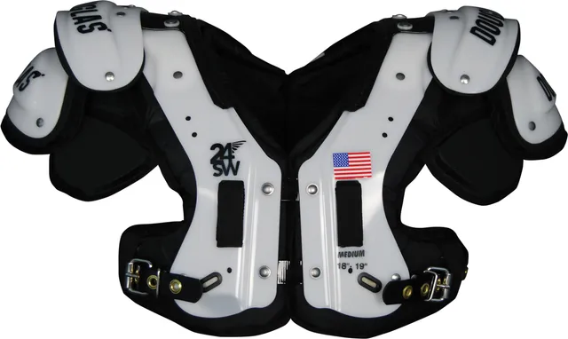 douglas-sc-24sw-shoulderpad-flat-leicht-schwarz-xs-xl image 1