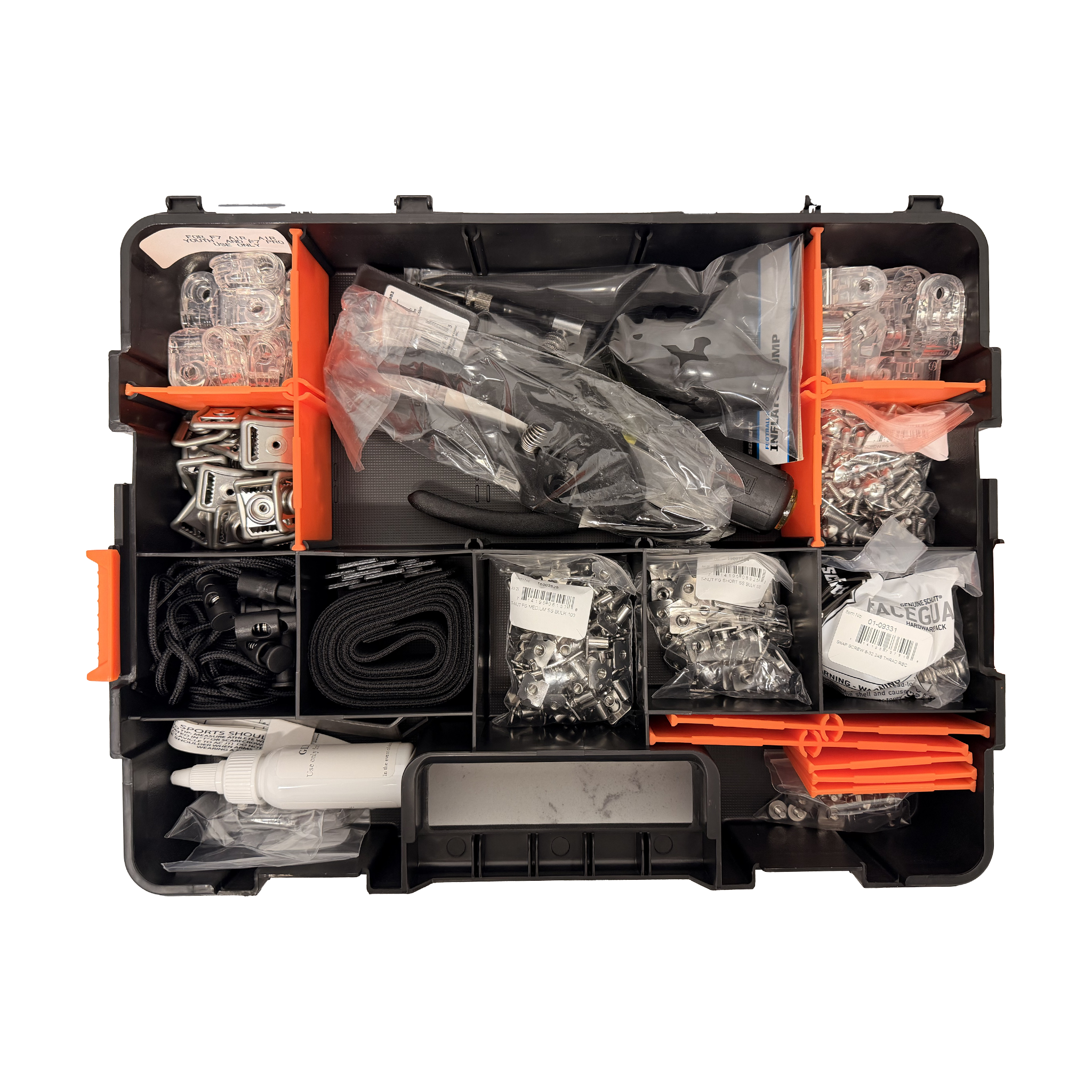 schutt-f7-universal-sideline-kit-ersatzteilset-komplett image 2