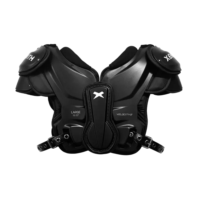 xenith-velocity-2-schulterpads-schwarz-xl-f-r-qb-wr-leicht image 1