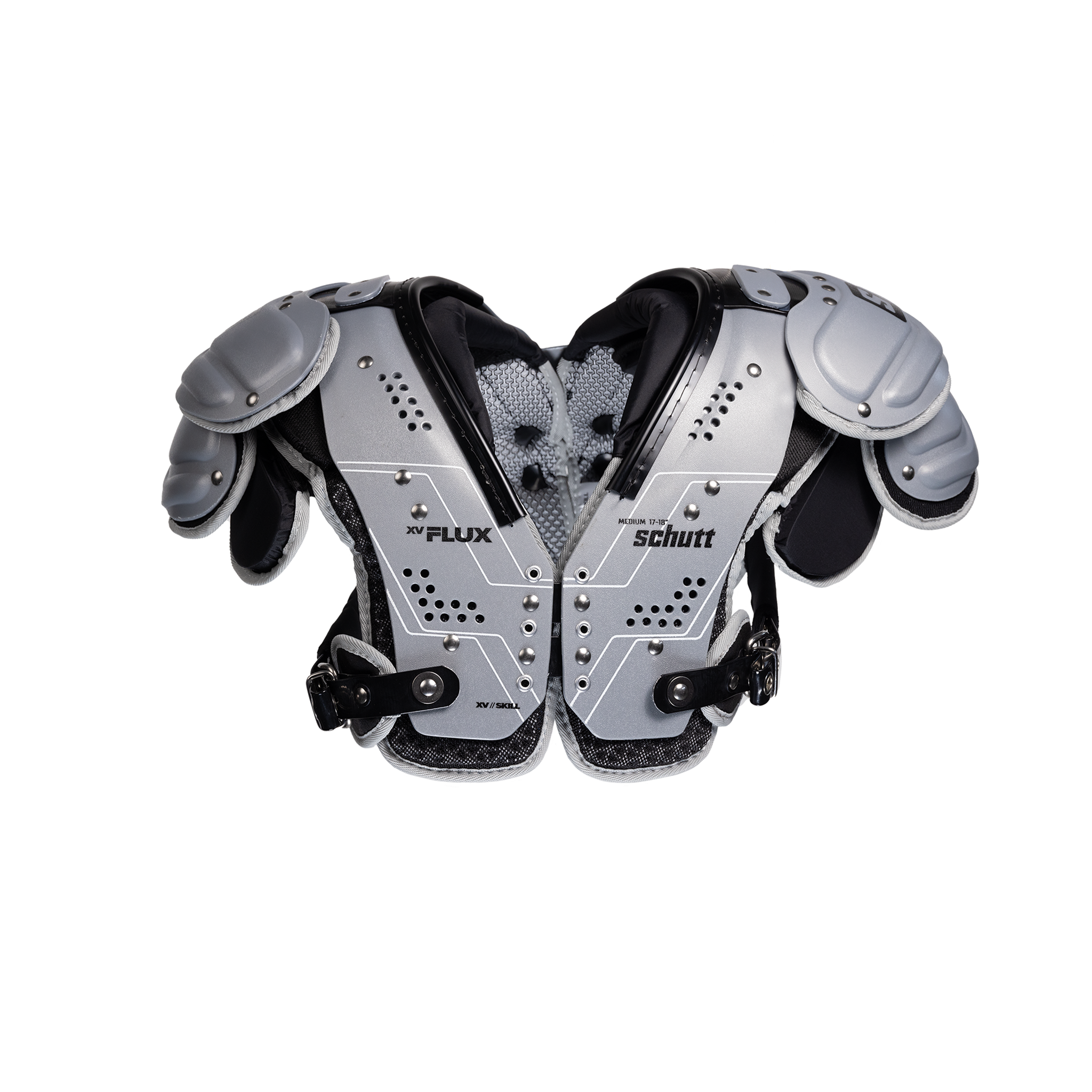 schutt-xv-skill-shoulder-pads-flux-medium image 1