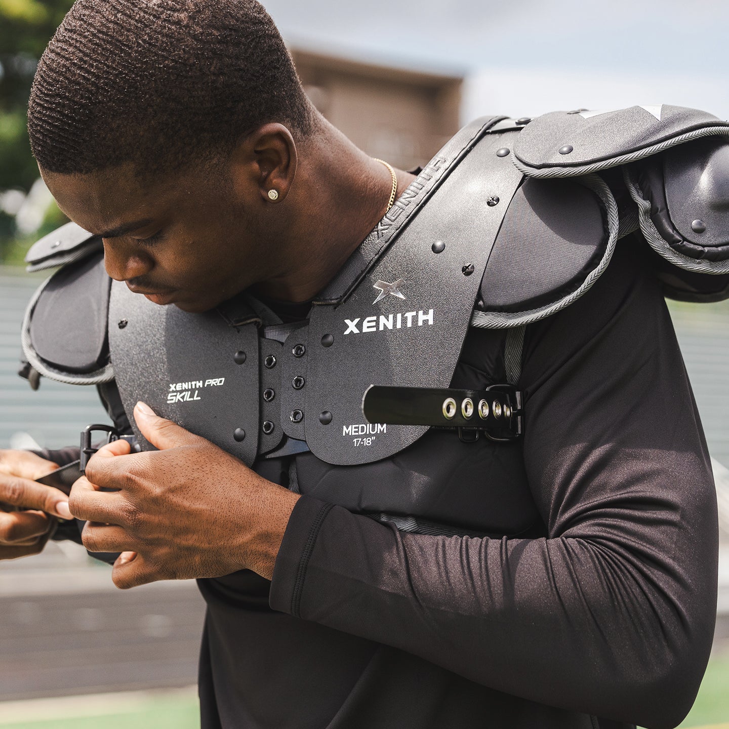 xenith-pro-schulterpads-l-all-purpose-football image 2